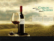 Tablet Screenshot of carlosalonso-dourowine.pt